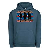 Pigment Midnight Navy armed forces day soldier Urban Hoodie - Artiststas