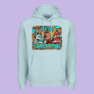 Merry Christmas Premium Hoodie Designed By Jahusdesignshop