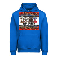 Cobalt armed forces day love our troops Urban Hoodie - Artiststas