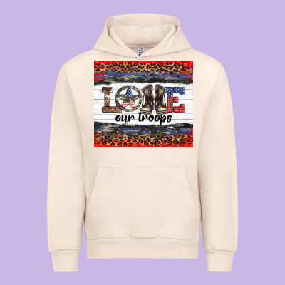 Armed Forces Day Love Our Troops Urban Hoodie Designed By Artiststas