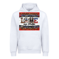 White armed forces day love our troops Urban Hoodie - Artiststas