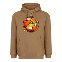 Toasted Coconut christmas  baskerball Heavyweight Hoodie - Zillion Design Studio