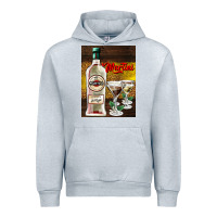 Heather Grey martini Urban Hoodie - AdoDesignShop