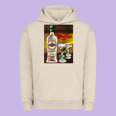 Martini Urban Hoodie Designed By Adodesignshop