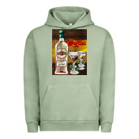 Pigment Oil Green martini Urban Hoodie - AdoDesignShop