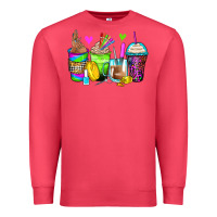 Cardinal nail art coffee cups Premium Sweatshirt - Zillion Design Studio
