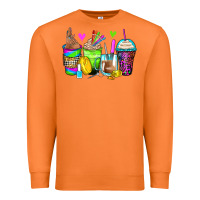 Carrot nail art coffee cups Premium Sweatshirt - Zillion Design Studio