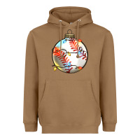 Toasted Coconut christmas  baseball Heavyweight Hoodie - Zillion Design Studio