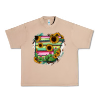 Burro Arkansas Map Sunflower Cactus Serape Urban Heavy Tee - RanaPortraitStore