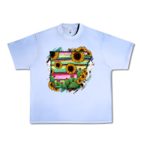 Grape Ice Arkansas Map Sunflower Cactus Serape Urban Heavy Tee - RanaPortraitStore