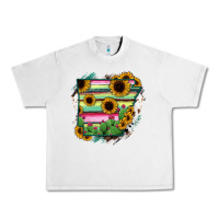 Lunar Rock Arkansas Map Sunflower Cactus Serape Urban Heavy Tee - RanaPortraitStore