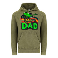 Vintage Olive racing dad with racing motorcycle Vintage Hoodie - AdoDesignShop