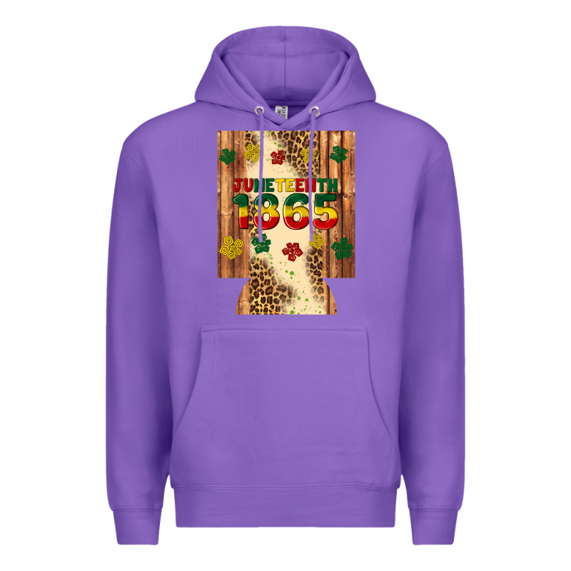 Juneteenth 1865 12 Oz Can Cooler (regular) Premium Hoodie by Artiststas | Teevron
