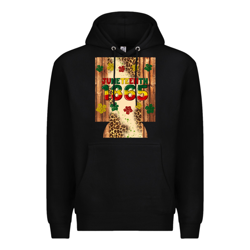 Juneteenth 1865 12 Oz Can Cooler (regular) Premium Hoodie by Artiststas | Teevron