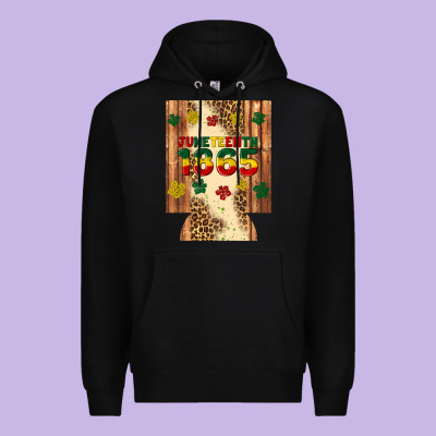 Juneteenth 1865 12 Oz Can Cooler (regular) Premium Hoodie Designed By Artiststas