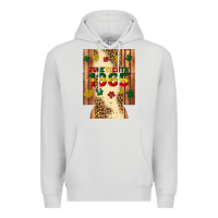 Dove Grey juneteenth 1865 12 oz can cooler (regular) Premium Hoodie - Artiststas