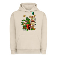 Pigment French Oak cocrtail martini and gift and snow Urban Hoodie - AdoDesignShop