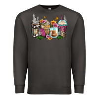 Smoke floral coffee cups Premium Sweatshirt - Zillion Design Studio