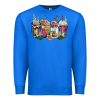 True Royal floral coffee cups Premium Sweatshirt - Zillion Design Studio