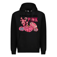 Black in october we wear pink Premium Hoodie - JahusDesignShop