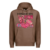 Chestnut in october we wear pink Premium Hoodie - JahusDesignShop