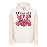 Pale Pink in october we wear pink Premium Hoodie - JahusDesignShop