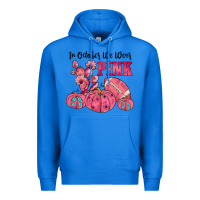 True Royal in october we wear pink Premium Hoodie - JahusDesignShop