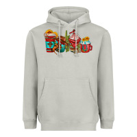 Moon Dust cowboy coffee cups Heavyweight Hoodie - texasbilliewilder