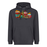 Smoke cowboy coffee cups Heavyweight Hoodie - texasbilliewilder
