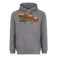 Storm cowboy coffee cups Heavyweight Hoodie - texasbilliewilder