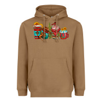 Toasted Coconut cowboy coffee cups Heavyweight Hoodie - texasbilliewilder