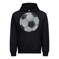 Black soccer ball Urban Hoodie - JahusDesignShop