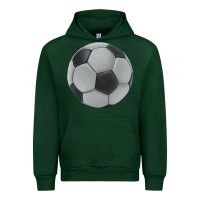 Forest Green soccer ball Urban Hoodie - JahusDesignShop