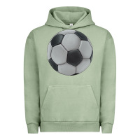 Pigment Oil Green soccer ball Urban Hoodie - JahusDesignShop