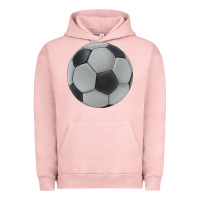 Pigment Salmon soccer ball Urban Hoodie - JahusDesignShop