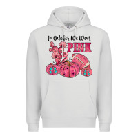 Dove Grey in october we wear pink Premium Hoodie - JahusDesignShop