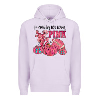 Lilac in october we wear pink Premium Hoodie - JahusDesignShop