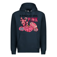 Navy in october we wear pink Premium Hoodie - JahusDesignShop
