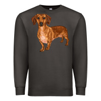 Smoke dachshund Premium Sweatshirt - RanaPortraitStore