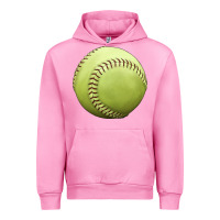 Fuchsia Pink softball ball Urban Hoodie - JahusDesignShop