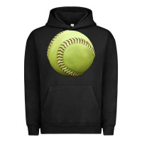 Pigment Black softball ball Urban Hoodie - JahusDesignShop