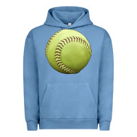 Pigment Pebble Blue softball ball Urban Hoodie - JahusDesignShop