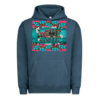 Pigment Midnight Navy armed forces day love my soldier Urban Hoodie - Artiststas