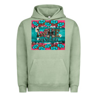 Pigment Oil Green armed forces day love my soldier Urban Hoodie - Artiststas