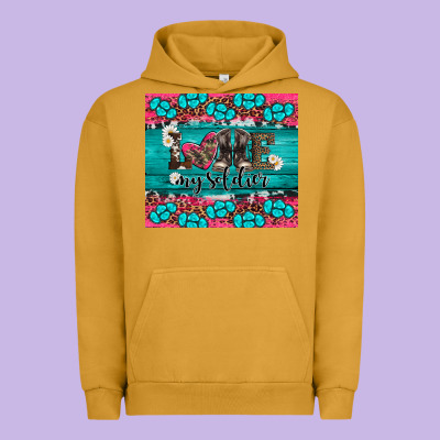 Armed Forces Day Love My Soldier Urban Hoodie Designed By Artiststas