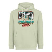 Matcha cowboy killer Heavyweight Hoodie - texasbilliewilder