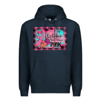 Navy in october we wear pink Premium Hoodie - JahusDesignShop