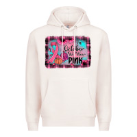 Pale Pink in october we wear pink Premium Hoodie - JahusDesignShop