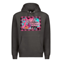 Smoke in october we wear pink Premium Hoodie - JahusDesignShop