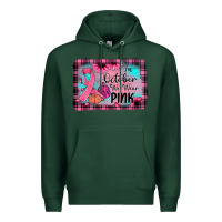 Sports Green in october we wear pink Premium Hoodie - JahusDesignShop